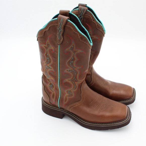 Square Toed Cowboy Boots For Girls